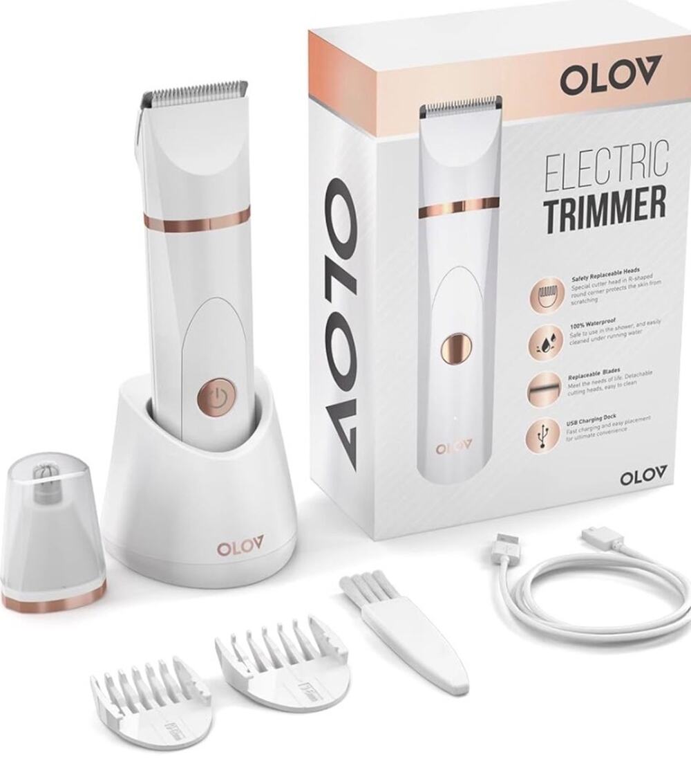 OLOV Electric Trimmer Rechargeable Waterproof Grooming Kit USB Charging NEW